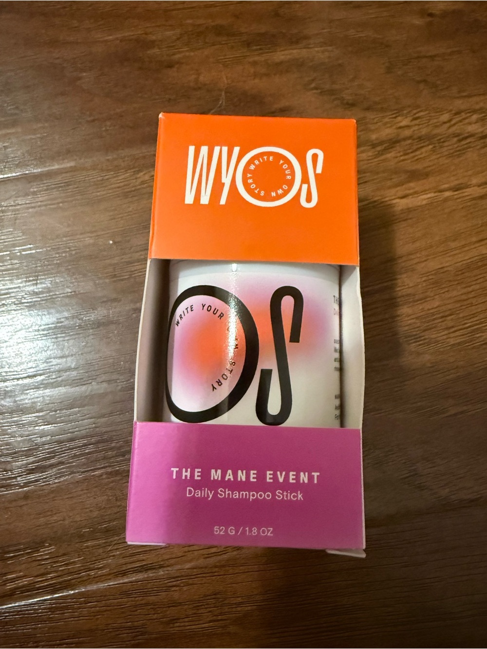 WYOS mane event shampoo stick - new